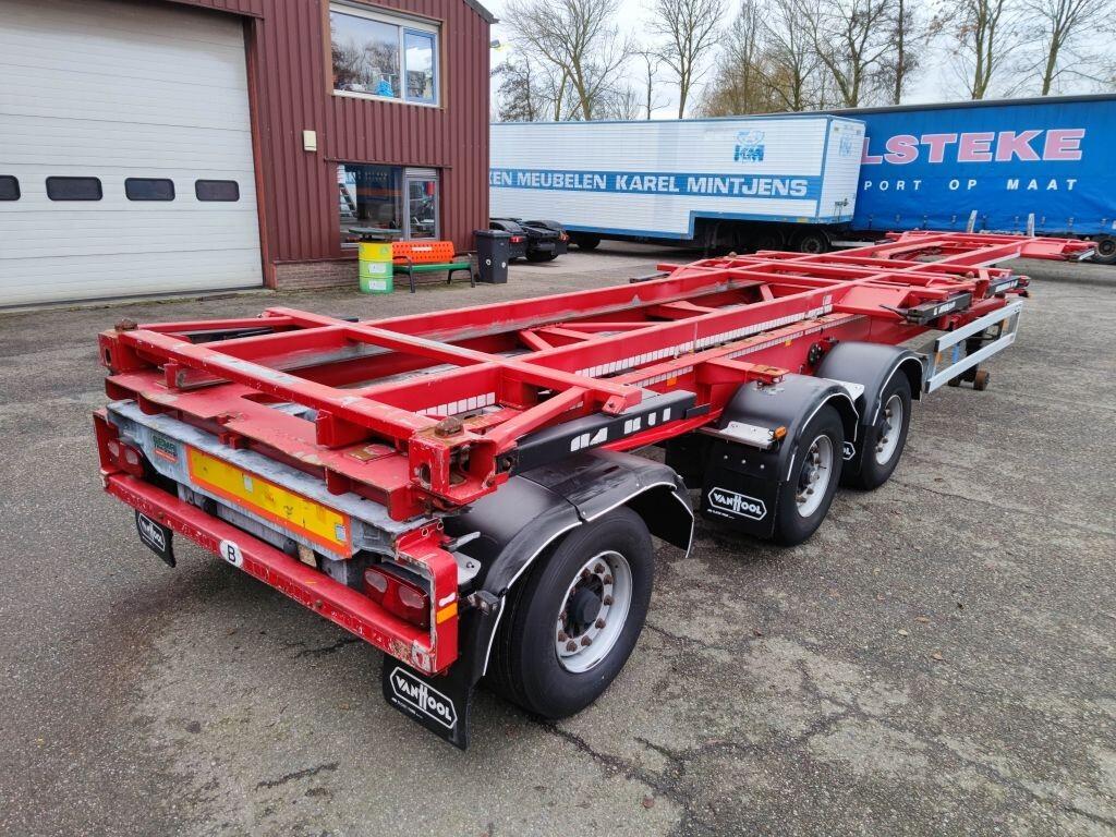 Van Hool A3C002 StuurasAs - 2x 20FT Frames - All Connections (O826) | Trailers | Containertransport