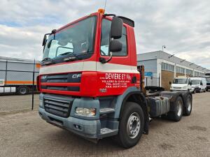DAF CF85.410 6x4 DayCab Euro5 Retarder - Manual Gearbox - Hubreduction  (T801)