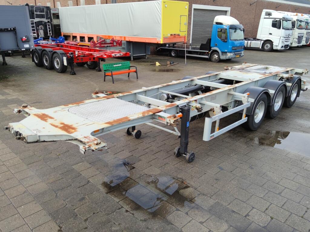 Burg BPO 12 27 3-Assen BPW Trommelremmen - ADR 20-30FT TANK/SWAP (O1254) | Trailers | Containertransport