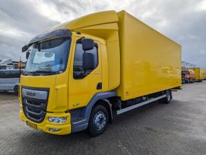 DAF FA LF210 4x2 Daycab Euro6 Automatic - Closed box 7M - ALU Construction (V703)