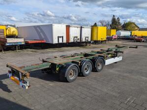 Krone SD 27 3-Assen BPW Kont Schuiver - DrumBrakes - 5280kg (O1776)