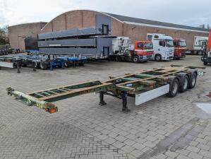 Krone SD 27 3-Assen BPW RearSlider - DrumBrakes - 5280kg - 07/2024APK (O1779)