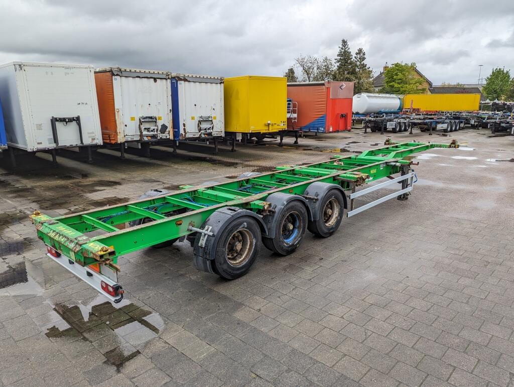 Lecitrailer 3E20-PC.HC 3-Assen BPW Lift-As - 4800kg - 1x 20FT 2x20FT 1x30FT 1x40FT  (O1774) | Trailers | Containertransport