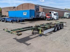 Krone SD 27 3-Assen BPW RearSlider - DrumBrakes - 5280kg (O1852)