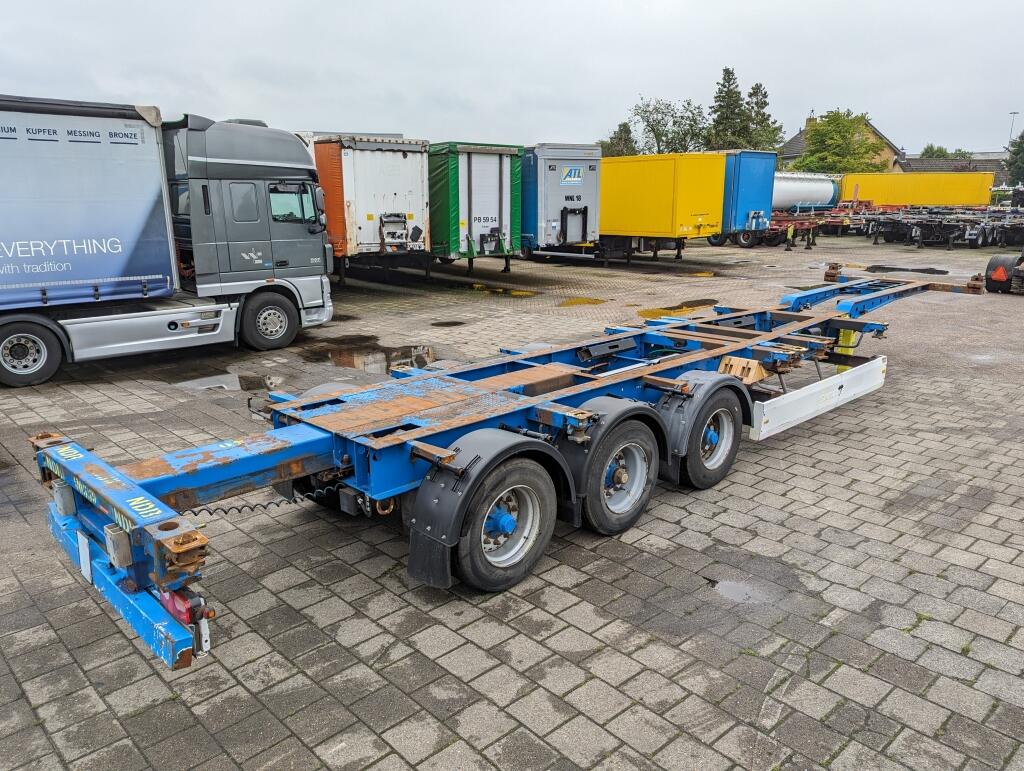 Krone SD 27 3-Assen BPW DrumBrakes - 5280kg - 1x 20FT 2x 20FT 30FT 40FT (O1867) | Trailers | Containertransport