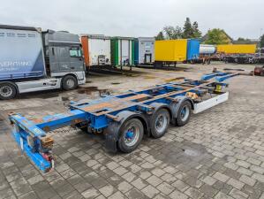 Krone SD 27 3-Assen BPW DrumBrakes - 5280kg - 1x 20FT 2x 20FT 30FT 40FT (O1867)