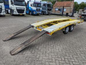 Witteveen Witteveen R2028 Oprij Aanhanger Auto Ambulance - Oprijplanken - Reservewiel (O1897)