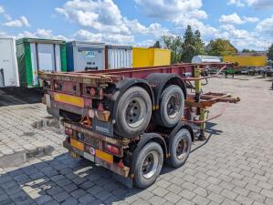 Krone SZC 20FT 2-Axles ROR - STEEL Suspension - DOUBLE tires - DrumBrakes