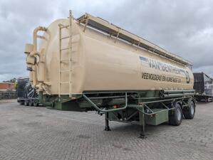 Welgro 90WSL33-24 2-Assen SAF Silo  AnimalFeeder 24m³ - Drum Brakes - Steering Axle (O1961)