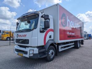 Volvo FL240 4x2 Daycab Euro5 Gesloten Bak 7.35m. - Laadklep 2000KG - Vangmuilkoppeling  (V747)