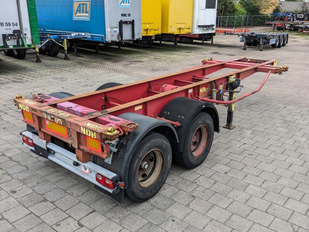 Krone SZC 20FT 2-Assen ROR - STEEL Suspension - DOUBLE tires - DrumBrakes | Trailers | Containertransport