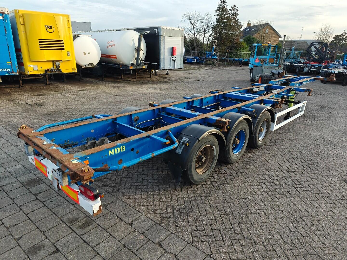 Krone SD 27 3-Assen BPW - Trommelremmen - Alle aansluitingen | Trailers | Containertransport