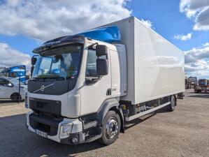 Volvo FL250 4x2 Daycab Euro6 Closed Box 7.25M + Tail Lift 2000KG - HH Floor