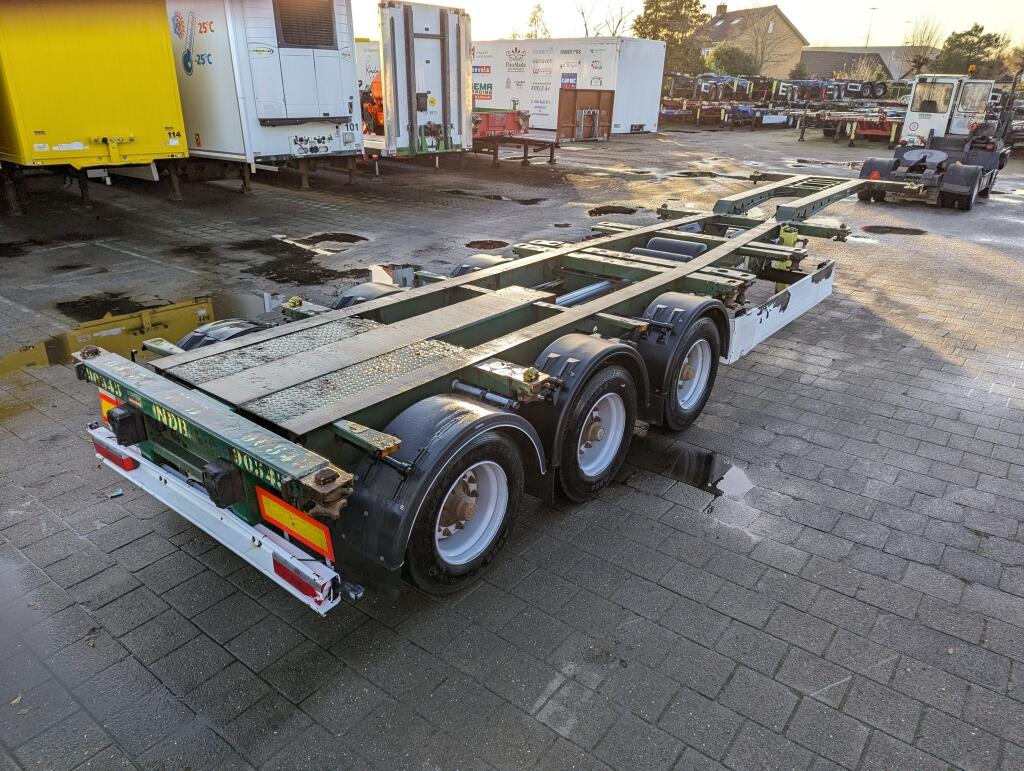 Krone SD 27 3-Assen BPW Backslider - DrumBrakes - 20 2x20FT/30/40FT - 10+ Units in Stock (O1931) | Trailers | Containertransport
