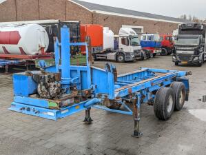 Renders ROC 12-20CK 2-Assen BPW 20FT Kiepchassis - Hatz Dieselmotor - Trommelremmen - Luchtvering  (O2086)
