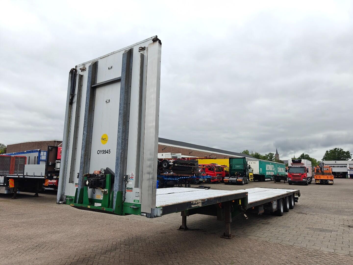 Pacton SXD Semi Dieplader 13.6m - NaLoopAs - Elektrisch Steunpoten - BpwEco As Trommel | Trailers | Semi-dieplader