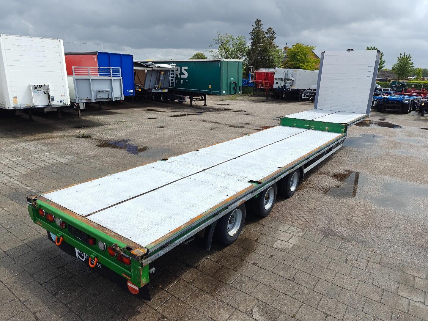 M&V UOPLYST Semi Dieplader 13.6m - NaLoopAs - Elektrisch Steunpoten - BpwEco As Trommel | Trekkers | Semi-dieplader