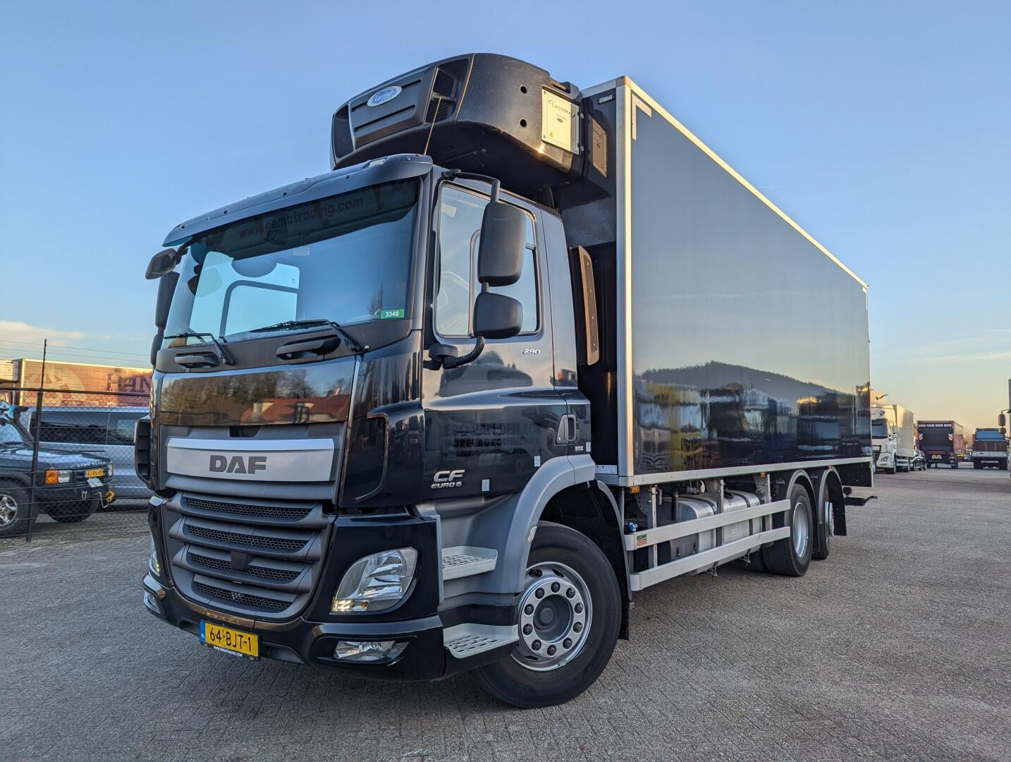 DAF CF 290 FAN 6x2/4 DayCab Euro6 - Fridge-Freezer 7.9m + Carrier Supra 1150MT + Tail lift 2000kg - 07/2025APK | Trucks | Koel-vriestransport