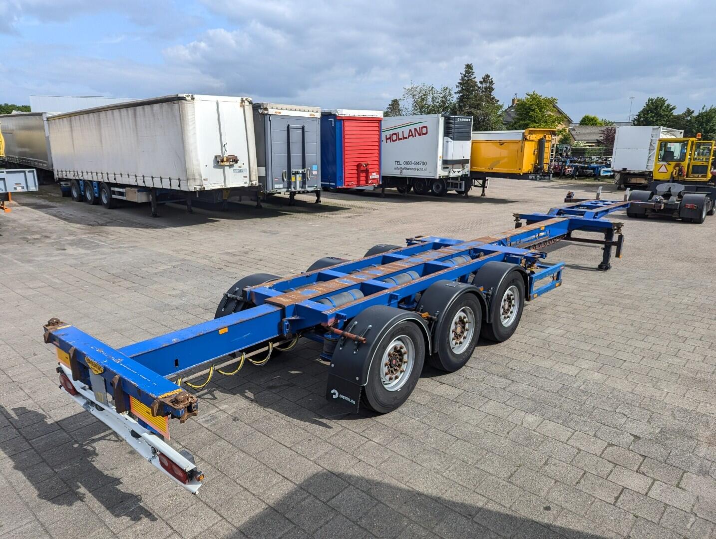 Broshuis MFCC 3-Axle SAF - Lift axle - Disc brakes - All connections | Trailers | Containertransport