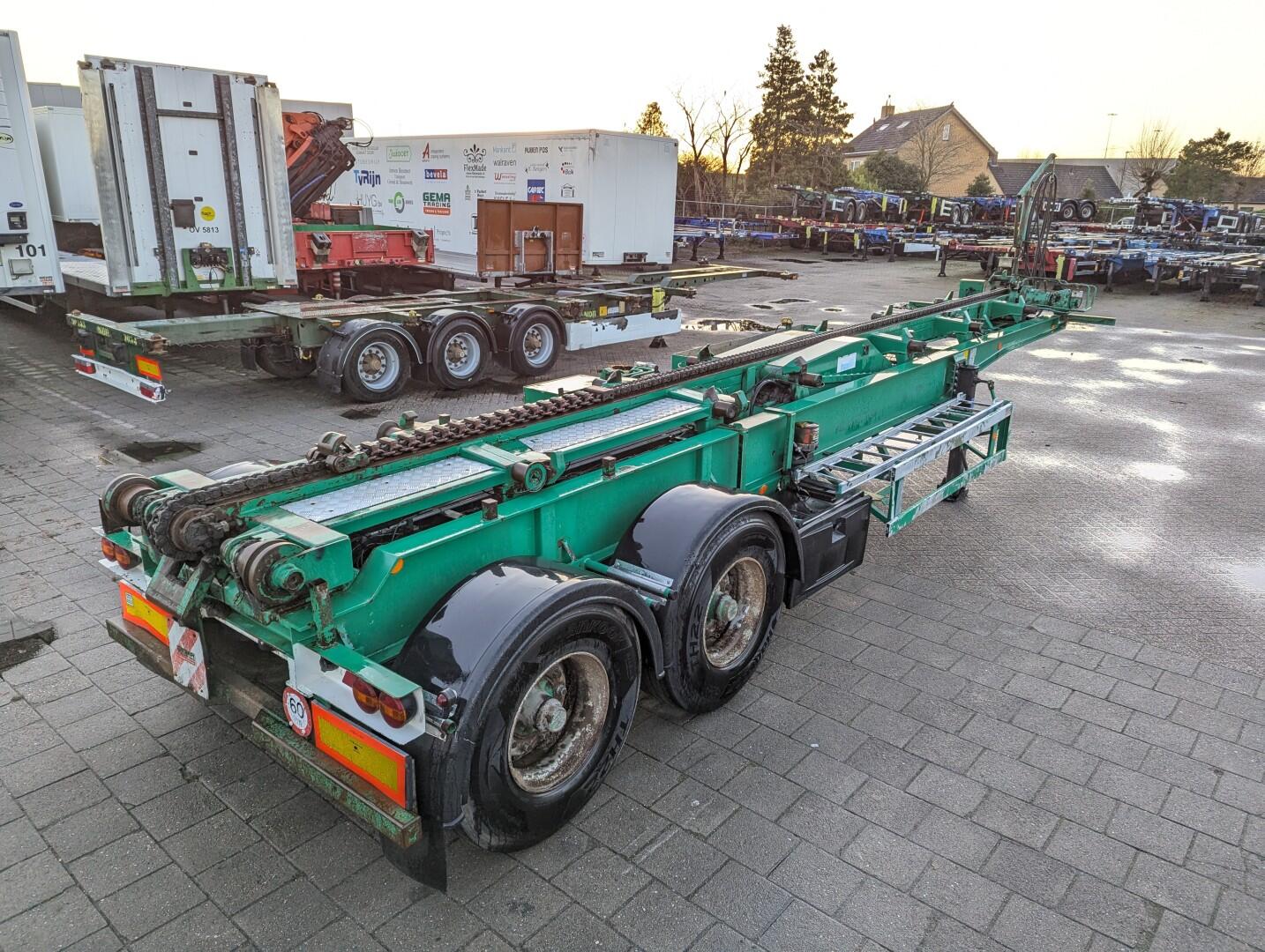 LAG O-2-33 EZCL 2-Assen BPW - Trommelremmen - Translift TL-26.65 KettingSysteem 9.6m | Trailers | Kettingsysteem