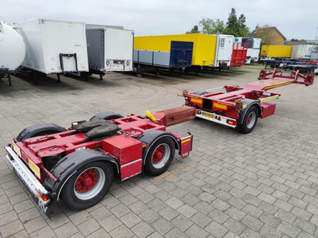 D-Tec COMBITRAILER CT-41-03D 20FT Combi Dolly - Lift/stuurAssen - Centrale Smering -  BPW Assen - Trommelrem | Trailers | Containertransport