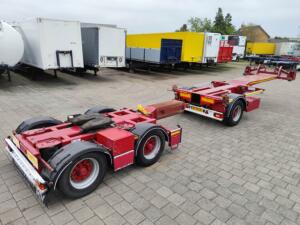 D-Tec COMBITRAILER CT-41-03D 20FT Combi Dolly - Lift/stuurAssen - Centrale Smering -  BPW Assen - Trommelrem