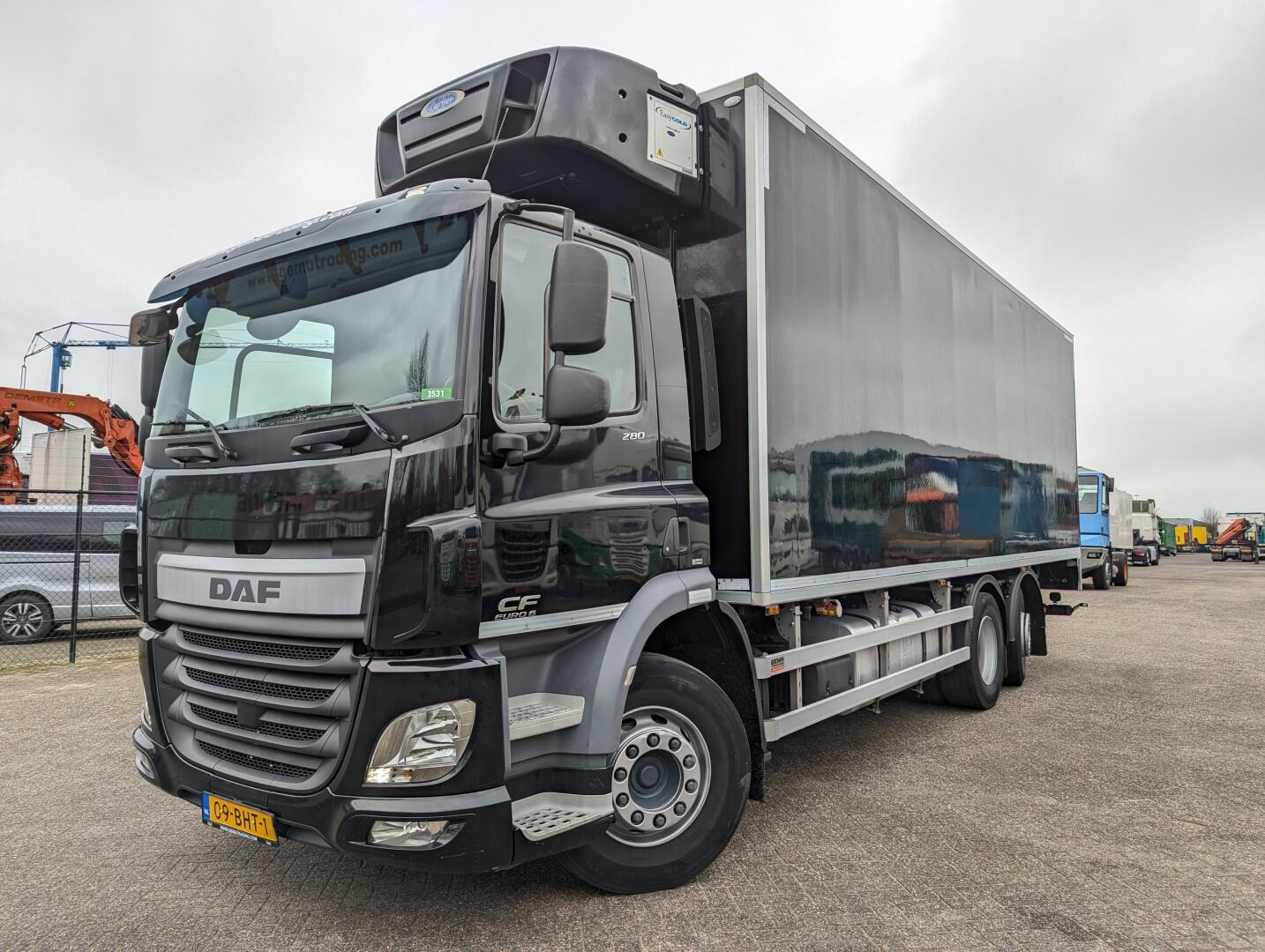 DAF FAN CF280 6x2/4 DayCab Euro6 - Fridge-Freezer 7.9m + Carrier Supra 1150MT + Tail lift 2000kg - 10/2025APK | Trucks | Koel-vriestransport