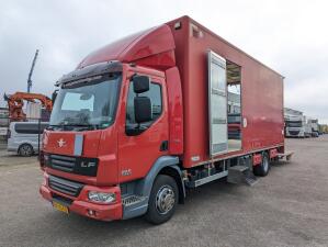 DAF FA LF45.210 4x2 Daycab Euro5 EEV - Closed Box 6.6M - Side Doors - Weighing System - Tail Lift 1500KG