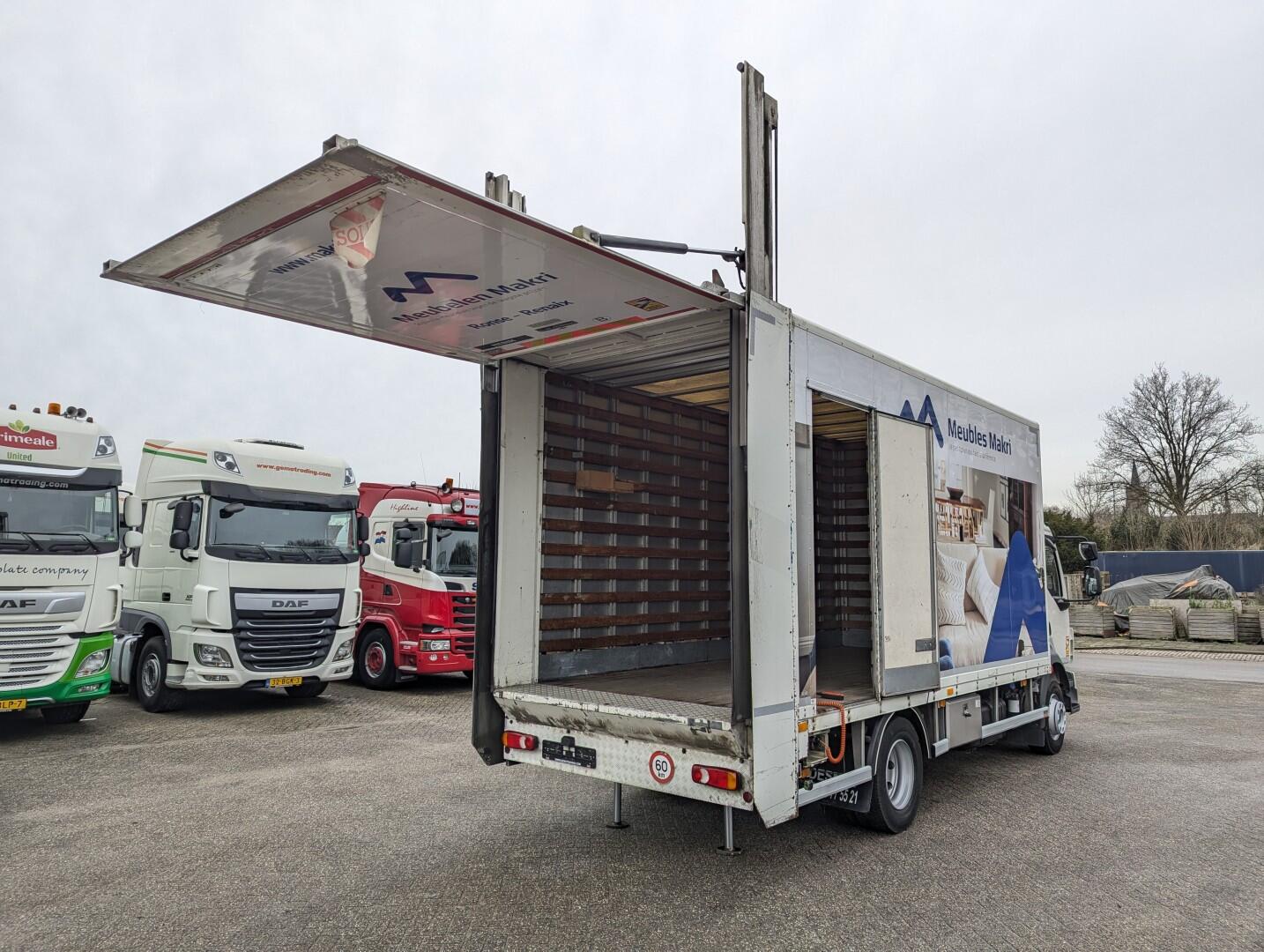 Volvo FL240 4x2 Daycab 6Cil Euro5 12T  - Geslotenbak 5.9m - Portaallift - Hydr. steunpoten - Verhuiswagen | Vrachtwagens | Gesloten bak