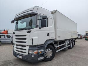 Scania R420 6x2/4 Highline Euro5 - Closed box 7.76m - Tail lift 2000kg - 09/2025MOT