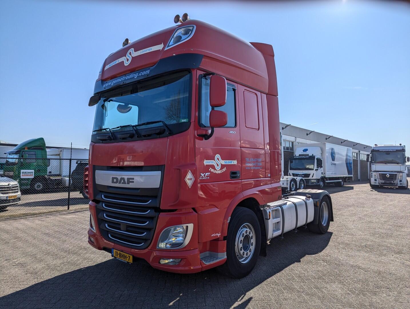 DAF XF 460 FT 4x2 Superspacecab Euro6 - Groot Brandstoffilter - RVS Gereedschapskist - Reservewiel | Trekkers | Standaard trekker