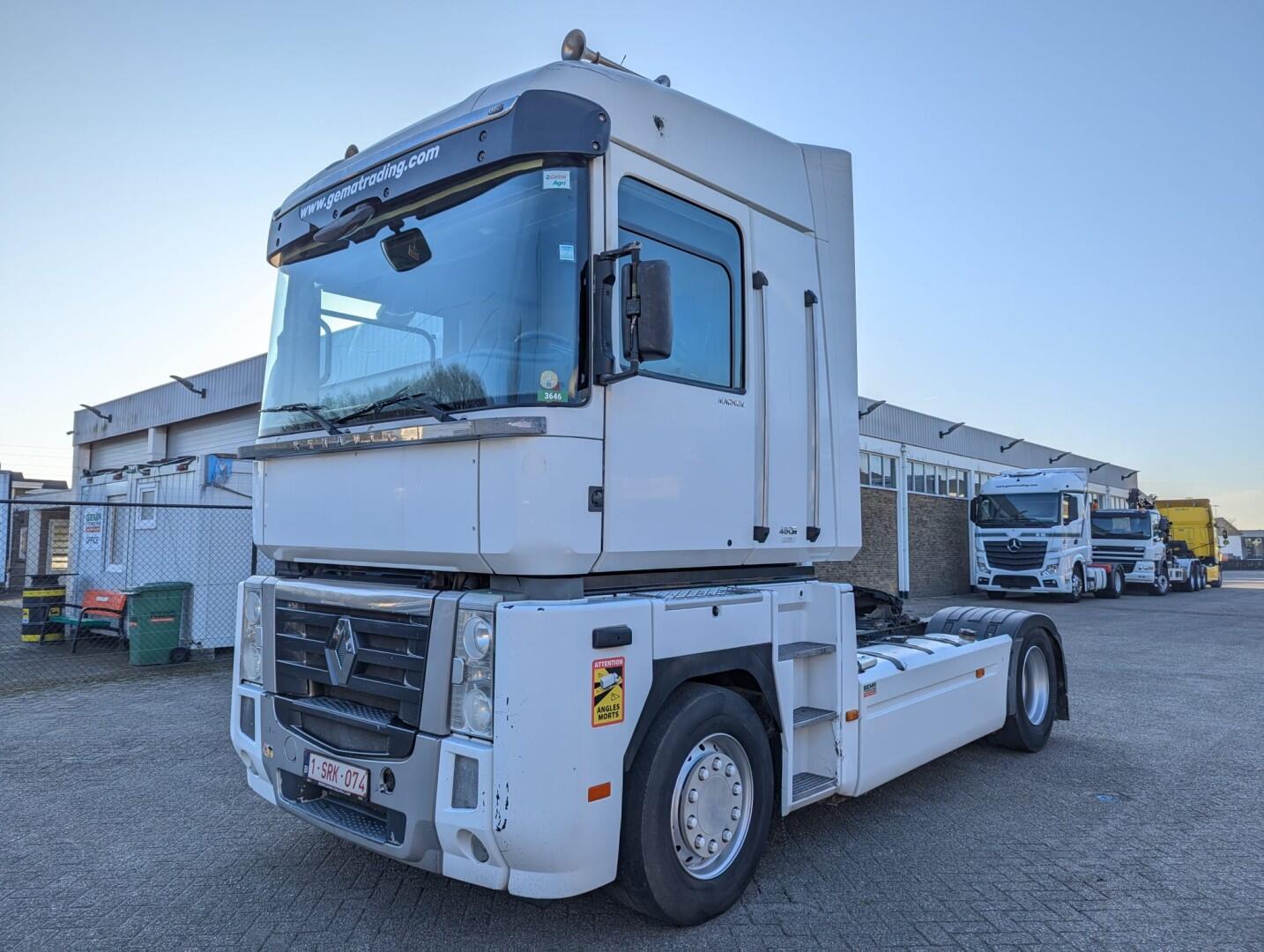 Renault Magnum 480 4x2 Euro5 EEV - Dubbele Tanks - Luchthoorns - Side Skirts | Trekkers | Standaard trekker