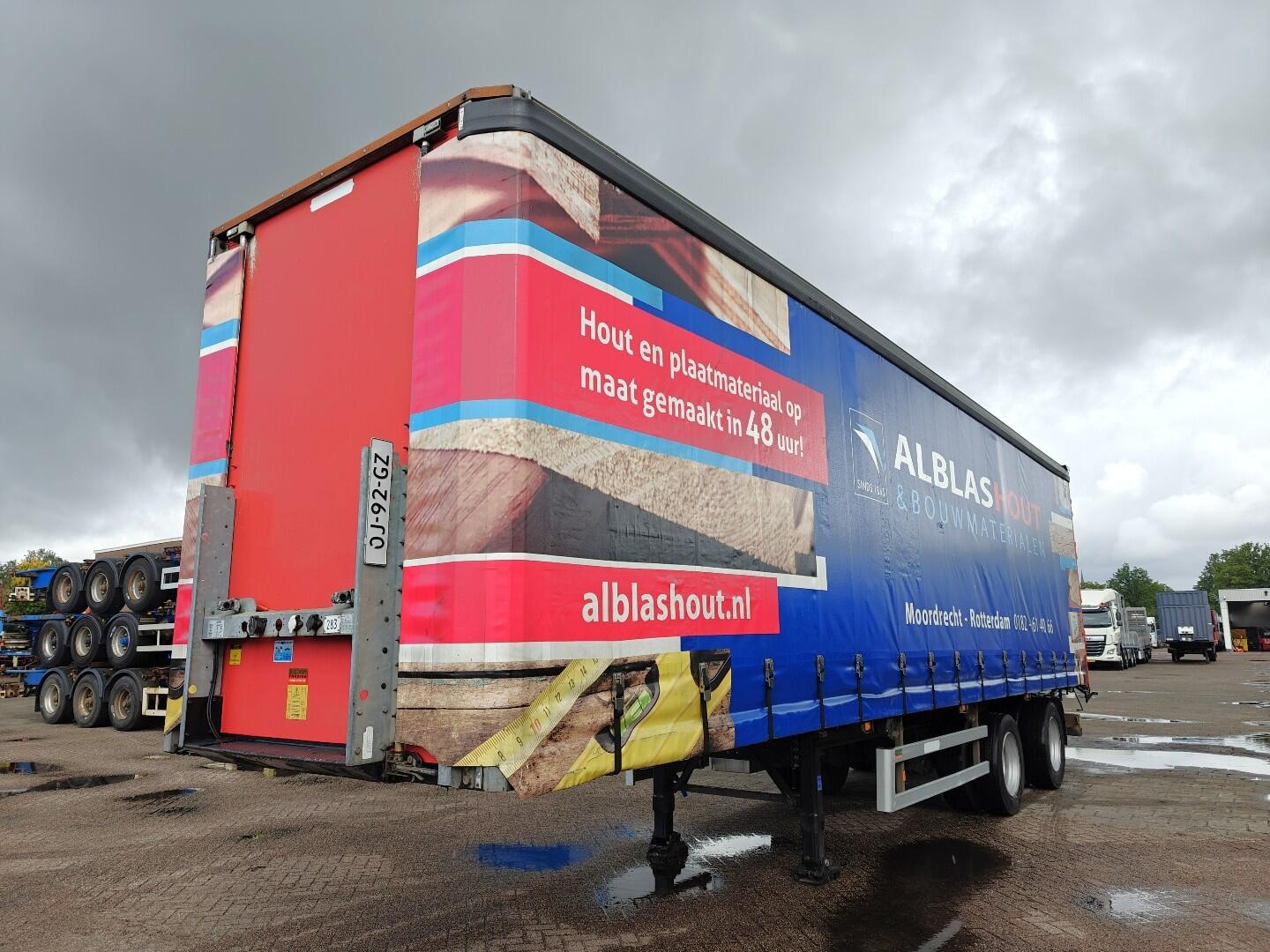 Groenewegen DRO-15-20 B CITY -2-Assen BPW - Lift/StuurAs - Schuifzeilen - Kooiaap Aansluiting - HH vloer - Rongen/Rongpotten | Trailers | Schuifzeilen