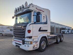 Scania R730 6x4 Highline Euro6 - V8 - Retarder - StainlessSteelBox - Sliding 5thWheel