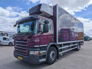 Scania P230 4x2 Daycab Euro5 - Refrigerated Box 7.5m + Carrier Supra 950MT + Tail Lift 2000kg