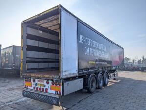 Bulthuis TSAA 26 3-Axle SAF - Drum brakes - Sliding curtains/Roof - HH Floor - Tool box