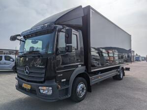 Mercedes-Benz Atego 1218 4x2 Daycab Euro6C - 12T - Closed Box 7.30m - Steel Suspension - Rear doors