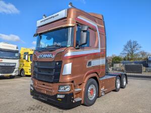Scania S730 6x4 Topline Euro6 - V8 - Retarder - Costum Interior - Full air - Alcoas