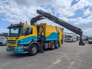 Scania P280 6x2/4 Day Cab Euro5K EEV - Bekker LaGram VP II 516V1 KT + Hiab 211 BW-3 - 11/2025MOT