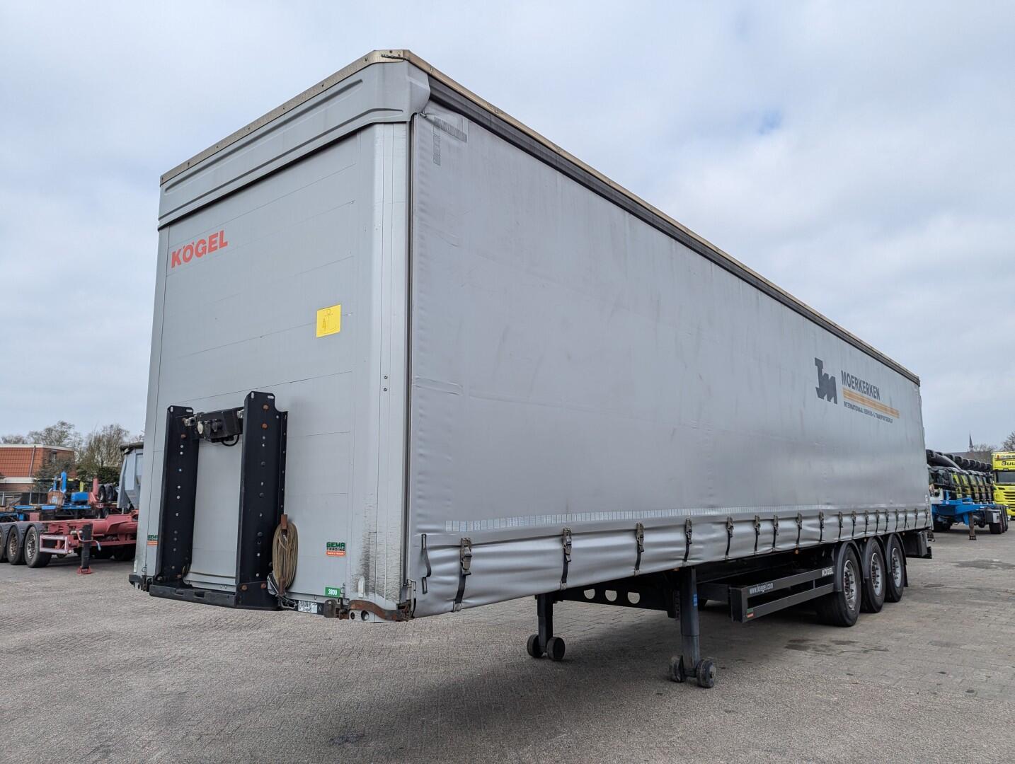 Kögel S24-1 3-Axles SAF - Discbrakes - Curtain Sider/Sliding roof - HeavyDuty Floor - 06/2025APK | Trailers | Schuifzeilen