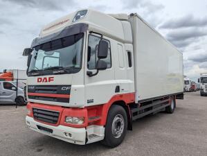 DAF CF85.410 4x2 Spacecab Euro5 - Insulated box 7.6m - Tail lift 1500kg - Spare wheel