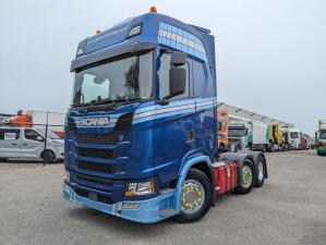 Scania S500 6x2/4 Highline Euro6C - Retarder - Parking airco - Double tanks - Alcoa