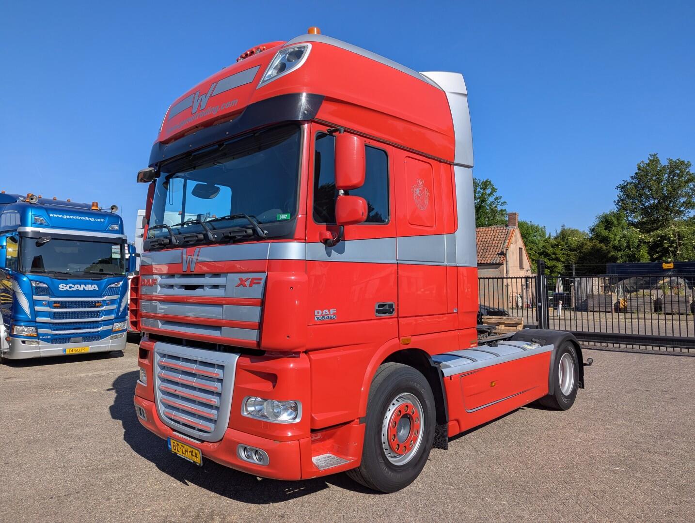 DAF FT XF105.460 4x2 Superspacecab Euro5 - ParkAirco - Large fuel filter - 07/2025 MOT | Tractors | Standaard trekker