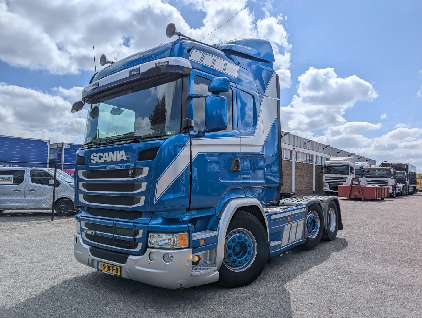 Scania R450 6x2/4 Highline Euro6A - 66T LZV - Double tanks - 08/2025MOT | Tractors | Standaard trekker