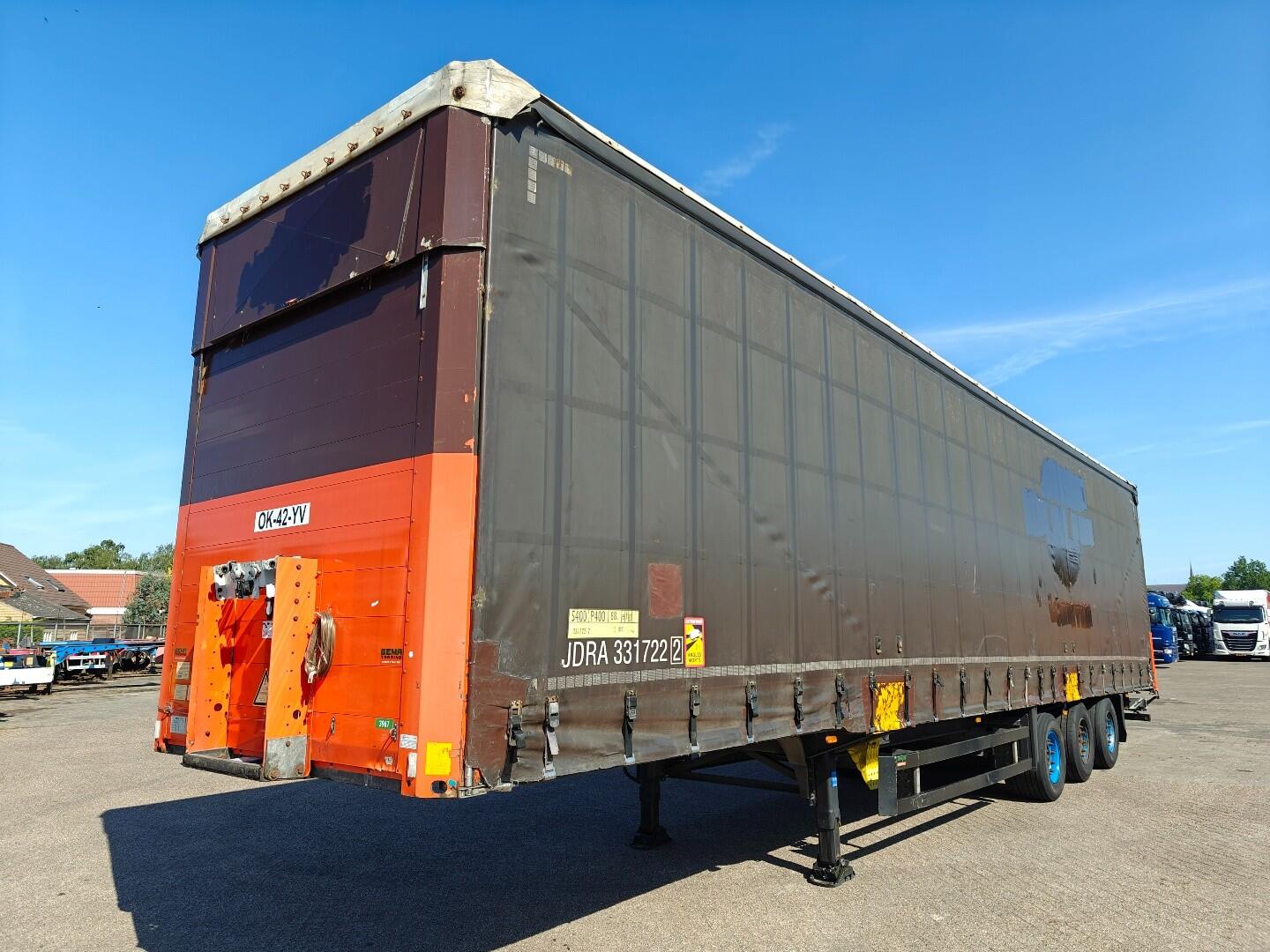 Schmitz SCS 24/L - 13.62 MB VARIOS (S01) 3-Assen SAF - MEGA - Schuifzeilen/Hef/SchuifDak - Gegalvaniseerd - Schijfremmen | Trailers | Schuifzeilen