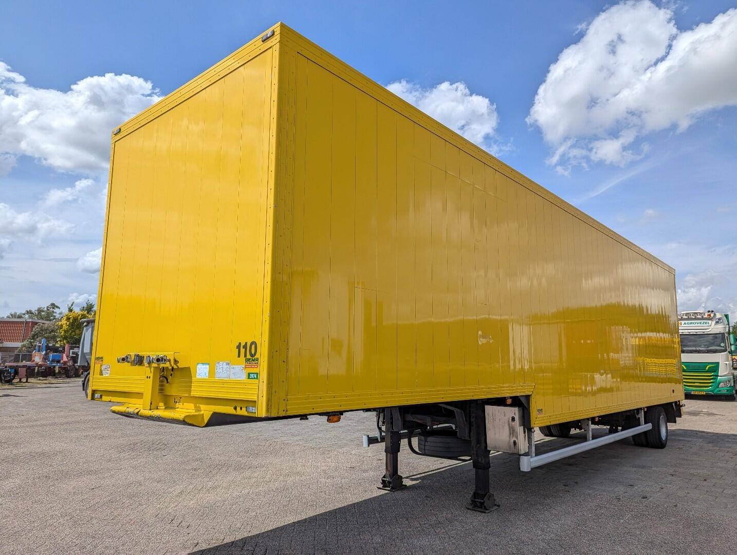 Floor FLSDO-12-10H1 1-axle BPW Steered - City 11.5M - Semi - Aluminum body - Hardwood floor - 07/2025MOT | Trailers | Semi-dieplader
