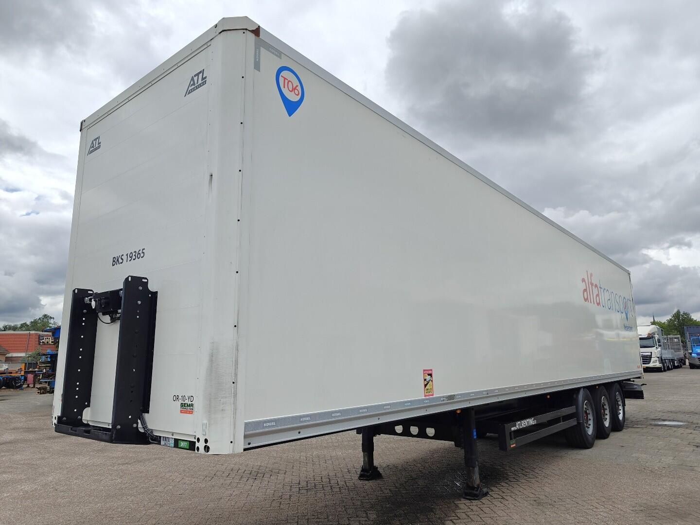 Kögel S24-1 3-Assen SAF - Gesloten Opbouw - Schijfremmen - NL trailer | Trailers | Gesloten bak