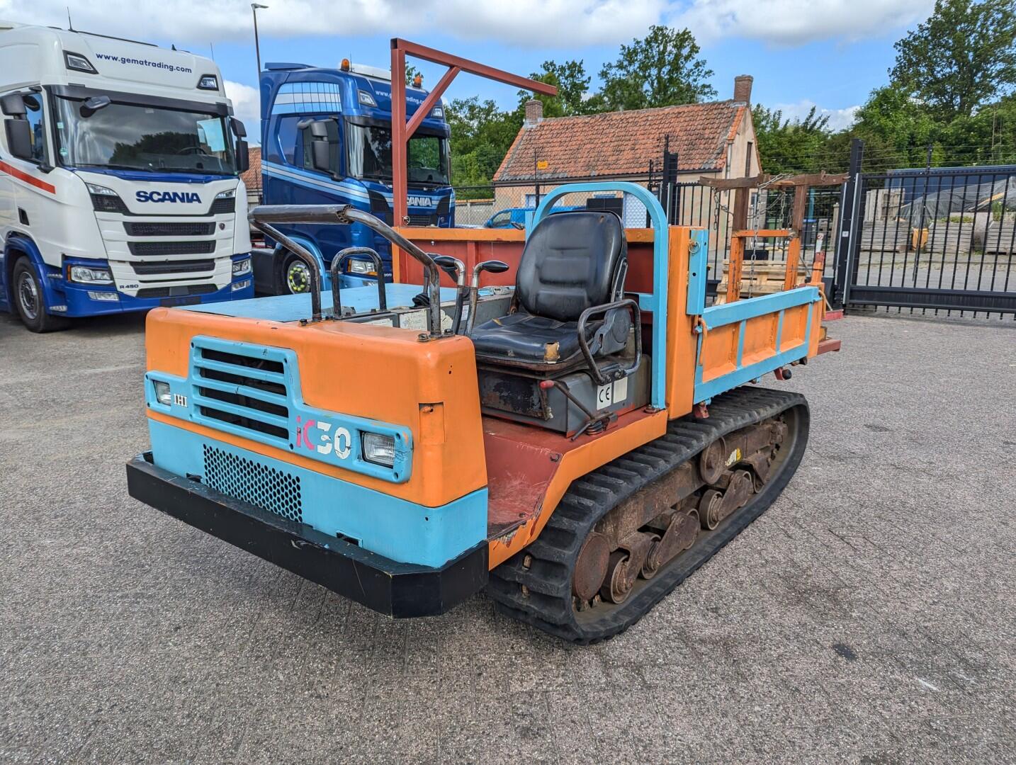 IHI IC30 Rupsdumper - Werktuigdrager - Kiepbak met zijschotten - 2500KG laadvermogen | Machines | Dumper