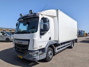 DAF LF 210 FA 4x2 Sleeping Cab Euro6 - Cooling box 5.5M + Konvekta/Solar cooler + Tail lift 1500KG - Side door - 08/2025 MOT