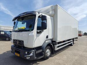 Renault D240 4x2 HalveSlaapcab Euro6E - Gesloten Bak 7.2m - Laadklep 1500kg - 02/2026 APK